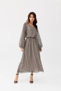 Sukienka Model Ariela SUK0493 73D Multicolor - Roco Fashion Roco Fashion Sukienka Model Ariela SUK0493 73D Multicolor - Roco Fashion Roco Fashion