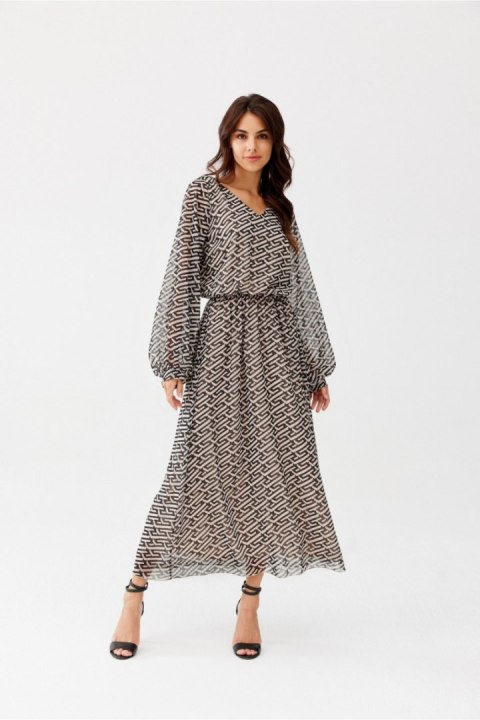 Sukienka Model Ariela SUK0493 73D Multicolor - Roco Fashion Roco Fashion Sukienka Model Ariela SUK0493 73D Multicolor - Roco Fashion Roco Fashion