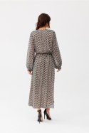 Sukienka Model Ariela SUK0493 73D Multicolor - Roco Fashion Roco Fashion Sukienka Model Ariela SUK0493 73D Multicolor - Roco Fashion Roco Fashion