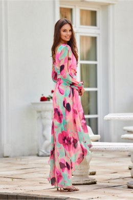 Sukienka Model Carlotta SUK0412-46D Mutlicolor - Roco Fashion Roco Fashion