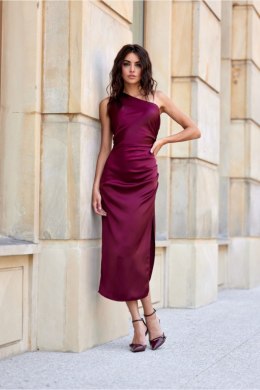 Sukienka Model Celine BOR SUK0411 Bordo - Roco Fashion Roco Fashion