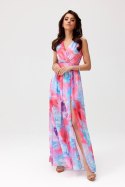 Sukienka Model Charlotte SUK0477 53D Multicolor - Roco Fashion Roco Fashion Sukienka Model Charlotte SUK0477 53D Multicolor - Roco Fashion Roco Fashion