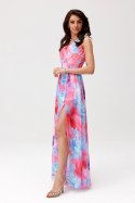 Sukienka Model Charlotte SUK0477 53D Multicolor - Roco Fashion Roco Fashion Sukienka Model Charlotte SUK0477 53D Multicolor - Roco Fashion Roco Fashion