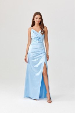 Sukienka Model Lamelia BLE SUK0445 Błękit - Roco Fashion Roco Fashion
