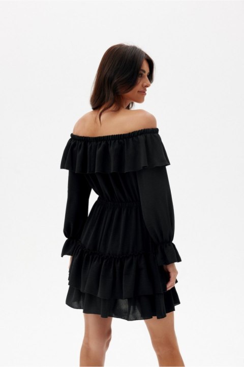 Sukienka Model Morella CZA SUK0491 Black - Roco Fashion Roco Fashion Sukienka Model Morella CZA SUK0491 Black - Roco Fashion Roco Fashion
