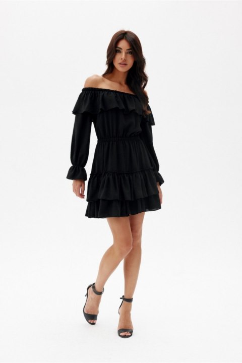 Sukienka Model Morella CZA SUK0491 Black - Roco Fashion Roco Fashion Sukienka Model Morella CZA SUK0491 Black - Roco Fashion Roco Fashion