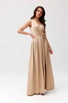 Sukienka Model Paloma BEZ SUK0478 Beige - Roco Fashion Roco Fashion
