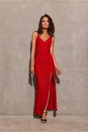 Sukienka Model Patricia CZE SUK0427 Red - Roco Fashion Roco Fashion Sukienka Model Patricia CZE SUK0427 Red - Roco Fashion Roco Fashion