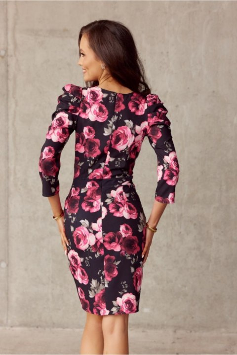 Sukienka Model SUK0329 E09 Pink - Roco Fashion Roco Fashion Sukienka Model SUK0329 E09 Pink - Roco Fashion Roco Fashion