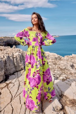 Sukienka Model SUK0362 L88 Multicolor - Roco Fashion Roco Fashion