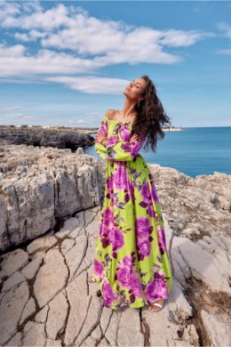 Sukienka Model SUK0362 L88 Multicolor - Roco Fashion Roco Fashion