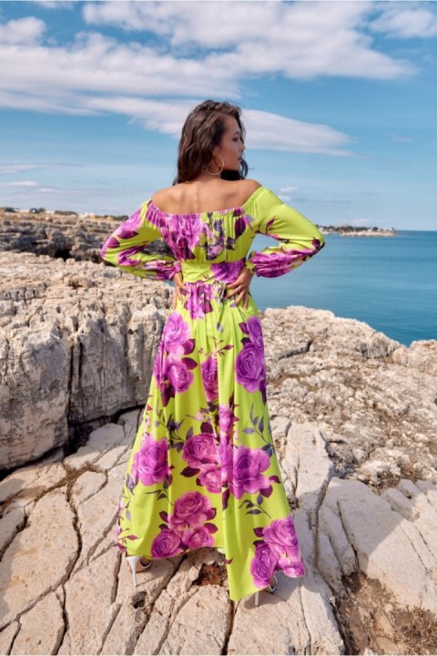 Sukienka Model SUK0362 L88 Multicolor - Roco Fashion Roco Fashion Sukienka Model SUK0362 L88 Multicolor - Roco Fashion Roco Fashion