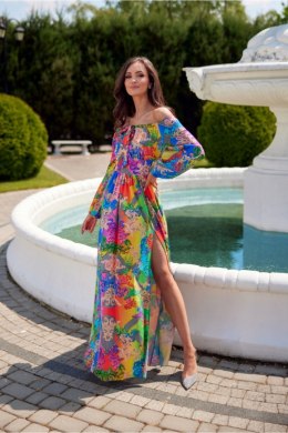 Sukienka Model SUK0362 S02 Multicolor - Roco Fashion Roco Fashion