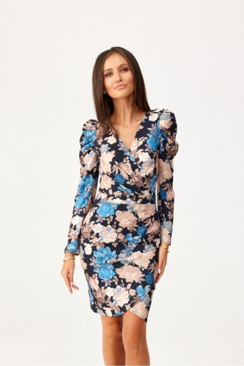 Sukienka Model Taylor SUK0342 E48 Multicolor - Roco Fashion Roco Fashion Sukienka Model Taylor SUK0342 E48 Multicolor - Roco Fashion Roco Fashion