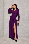 Sukienka Model Tiffany BIS SUK0420 Violet - Roco Fashion Roco Fashion Sukienka Model Tiffany BIS SUK0420 Violet - Roco Fashion Roco Fashion