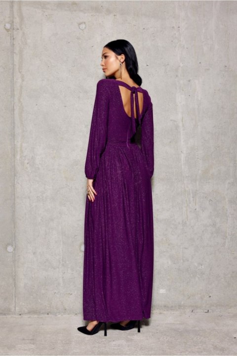 Sukienka Model Tiffany BIS SUK0420 Violet - Roco Fashion Roco Fashion Sukienka Model Tiffany BIS SUK0420 Violet - Roco Fashion Roco Fashion