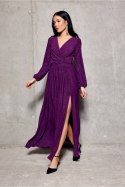Sukienka Model Tiffany BIS SUK0420 Violet - Roco Fashion Roco Fashion Sukienka Model Tiffany BIS SUK0420 Violet - Roco Fashion Roco Fashion
