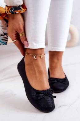 Baleriny Model Fimme 9BL02-1136 Black - Step in style Step in style