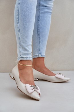 Baleriny Model Laura Messi 2893 Beige - Step in style Step in style