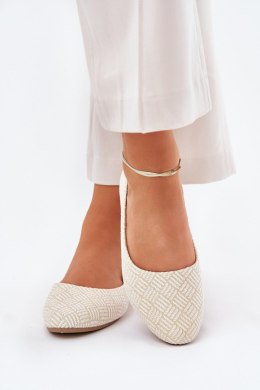 Baleriny Model Tatorelis 25BL02-9047 Gold - Step in style Step in style