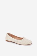 Baleriny Model Tatorelis 25BL02-9047 Gold - Step in style Step in style Baleriny Model Tatorelis 25BL02-9047 Gold - Step in style Step in style