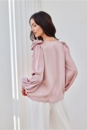 Bluzka Model Evelyn ROZ BLU0194 Pink - Roco Fashion Roco Fashion Bluzka Model Evelyn ROZ BLU0194 Pink - Roco Fashion Roco Fashion