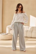 Bluzka Model Lima BLU0207-02K Beige - Roco Fashion Roco Fashion Bluzka Model Lima BLU0207-02K Beige - Roco Fashion Roco Fashion