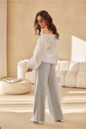 Bluzka Model Lima BLU0207-02K Beige - Roco Fashion Roco Fashion Bluzka Model Lima BLU0207-02K Beige - Roco Fashion Roco Fashion