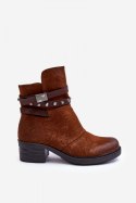 Botki Model Effie ST-69 Camel - Step in style Step in style Botki Model Effie ST-69 Camel - Step in style Step in style