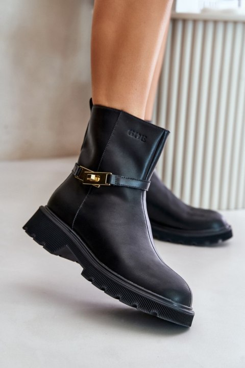 Botki Model Goe OO2N4150 Black - Step in style Step in style Botki Model Goe OO2N4150 Black - Step in style Step in style