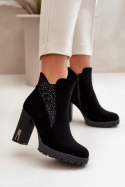 Botki Model Verissae NS329P Black - Step in style Step in style Botki Model Verissae NS329P Black - Step in style Step in style