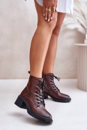 Botki Model Vinceza 66722 Brown - Step in style Step in style Botki Model Vinceza 66722 Brown - Step in style Step in style