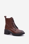 Botki Model Vinceza 66722 Brown - Step in style Step in style Botki Model Vinceza 66722 Brown - Step in style Step in style
