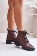 Botki Model Vinceza 66722 Brown - Step in style Step in style Botki Model Vinceza 66722 Brown - Step in style Step in style