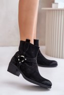 Botki Model Zazoo 60477 Black - Step in style Step in style Botki Model Zazoo 60477 Black - Step in style Step in style