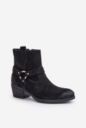 Botki Model Zazoo 60477 Black - Step in style Step in style Botki Model Zazoo 60477 Black - Step in style Step in style