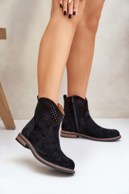 Botki Model Zinollia A2906 Black - Step in style Step in style