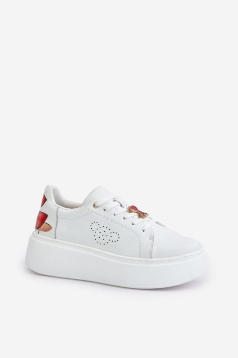 Buty Sportowe Model 89100 White - Step in style Step in style Buty Sportowe Model 89100 White - Step in style Step in style