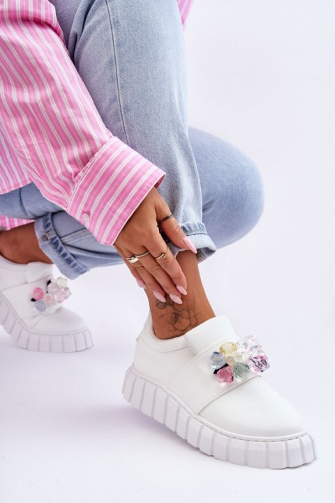 Buty Sportowe Model Desire NB615 White - Step in style Step in style Buty Sportowe Model Desire NB615 White - Step in style Step in style