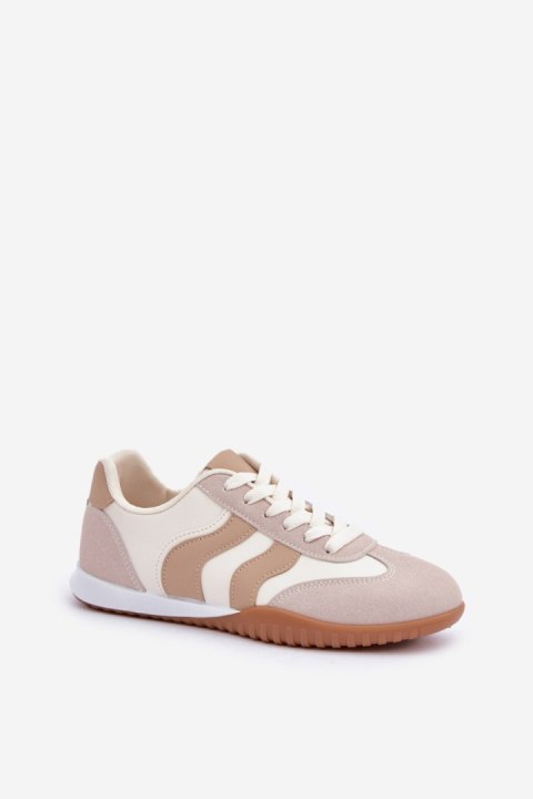 Buty Sportowe Model Maretina BL582P Beige - Step in style Step in style Buty Sportowe Model Maretina BL582P Beige - Step in style Step in style