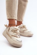 Buty Sportowe Model Moariella VL232P Beige - Step in style Step in style Buty Sportowe Model Moariella VL232P Beige - Step in style Step in style
