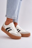 Buty Sportowe Model Nesonice 24SP26-6769 White/Grey - Step in style Step in style Buty Sportowe Model Nesonice 24SP26-6769 White/Grey - Step in style Step in style