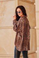 Koszula Damska Model Maila BLU0183 W28 Multicolor - Roco Fashion Roco Fashion Koszula Damska Model Maila BLU0183 W28 Multicolor - Roco Fashion Roco Fashion