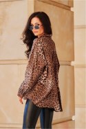Koszula Damska Model Maila BLU0183 W28 Multicolor - Roco Fashion Roco Fashion Koszula Damska Model Maila BLU0183 W28 Multicolor - Roco Fashion Roco Fashion