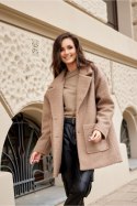 Kurtka Damska Model Sanchez CAP KUR0019 Cappuccino - Roco Fashion Roco Fashion Kurtka Damska Model Sanchez CAP KUR0019 Cappuccino - Roco Fashion Roco Fashion