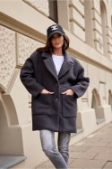 Kurtka Damska Model Sanchez SZA KUR0019 Grey - Roco Fashion Roco Fashion Kurtka Damska Model Sanchez SZA KUR0019 Grey - Roco Fashion Roco Fashion