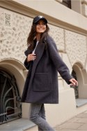 Kurtka Damska Model Sanchez SZA KUR0019 Grey - Roco Fashion Roco Fashion Kurtka Damska Model Sanchez SZA KUR0019 Grey - Roco Fashion Roco Fashion