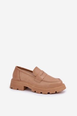 Mokasyny Model Sendall VG278 Beige - Step in style Step in style