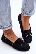 Mokasyny Model Si Passione FT246 Black - Step in style Step in style Mokasyny Model Si Passione FT246 Black - Step in style Step in style