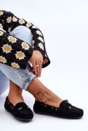 Mokasyny Model Si Passione FT246 Black - Step in style Step in style Mokasyny Model Si Passione FT246 Black - Step in style Step in style